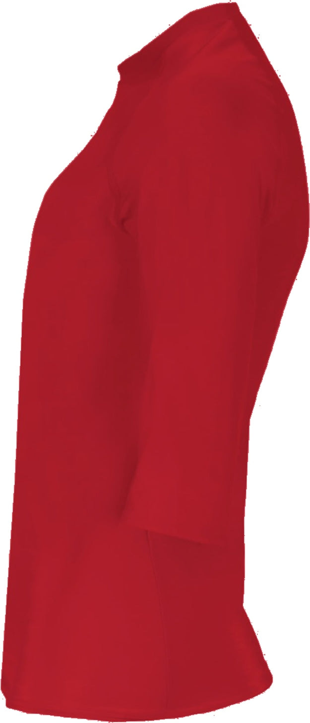 Left View of BA RED PRO COMPRESSION 1/2 SLEEVE CRE