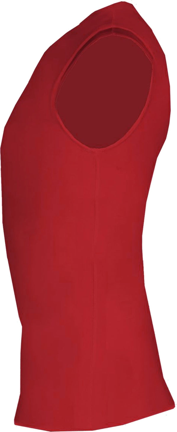 Left View of BA RED PRO COMPRESSION SLEEVELESS CRE