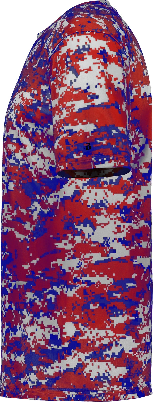 Left View of BA RED & ROYAL DIGITAL DIGITAL TEE