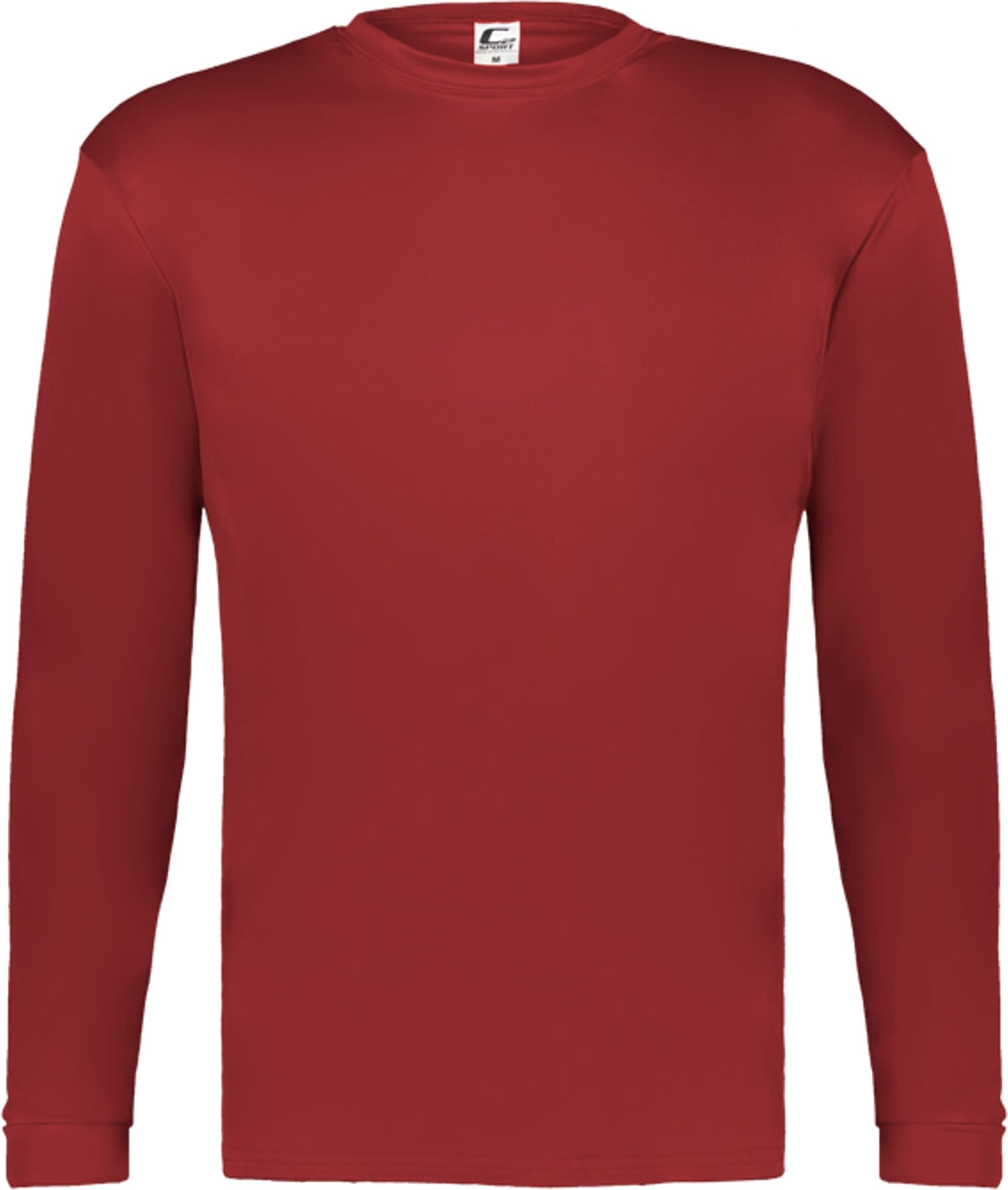 Left View of BA RED YOUTH C2 L/S TEE