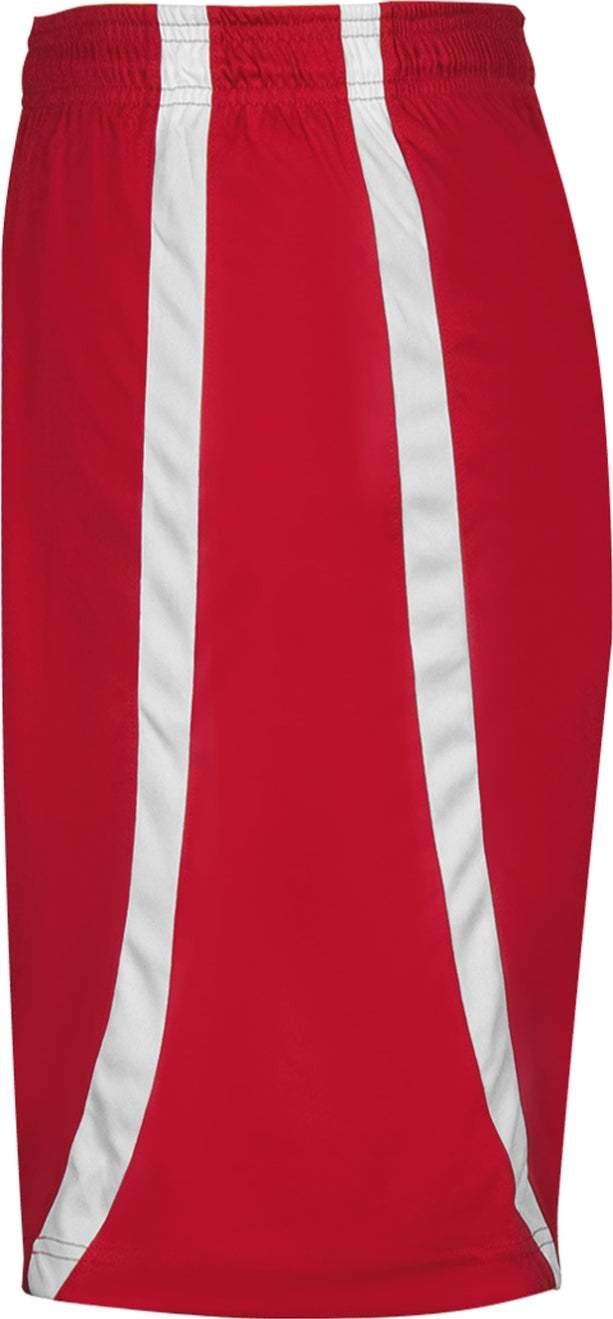 Left View of BA RED/WHITE B-SLAM REV. SHORT