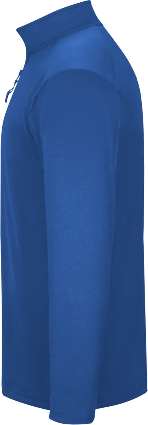 Left View of BA ROYAL 1/4 ZIP LIGHTWEIGHT PULLOVER