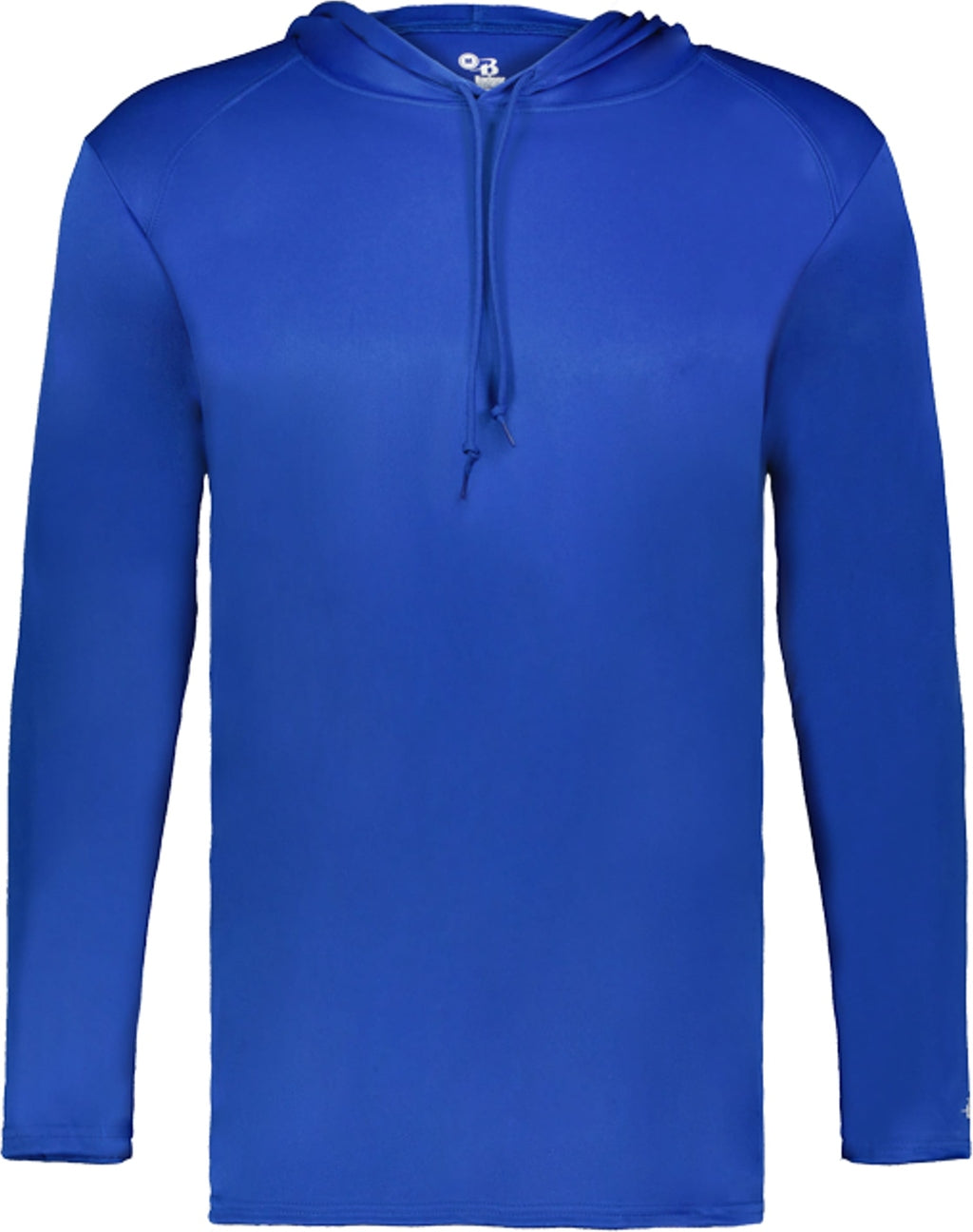 Left View of BA ROYAL B-CORE L/S HOOD TEE