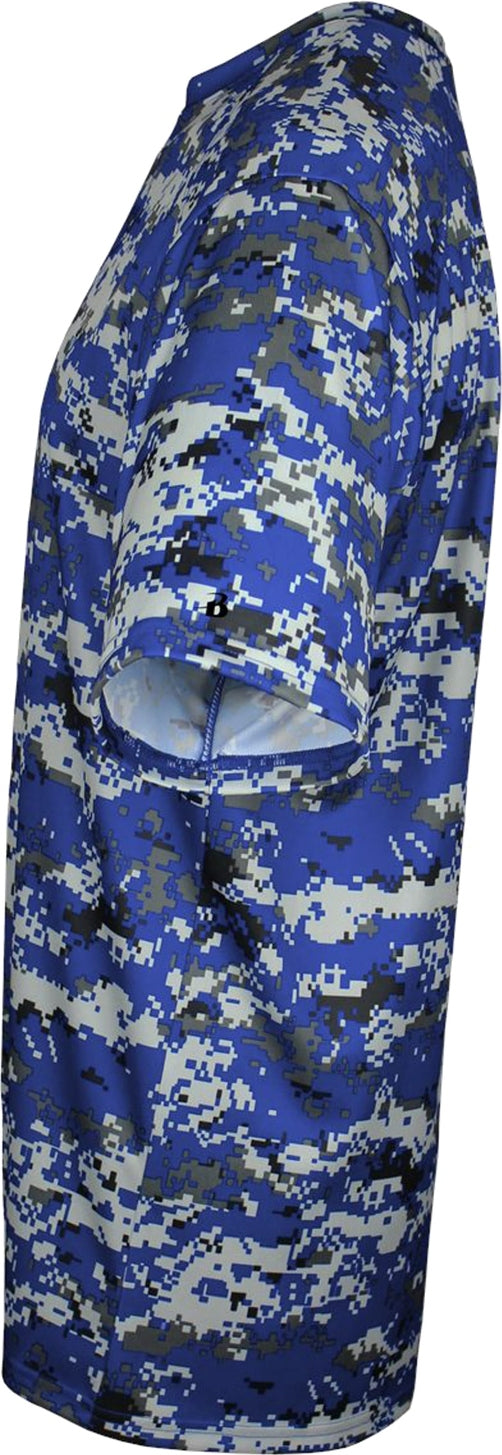 Left View of BA ROYAL DIGITAL YOUTH DIGITAL TEE