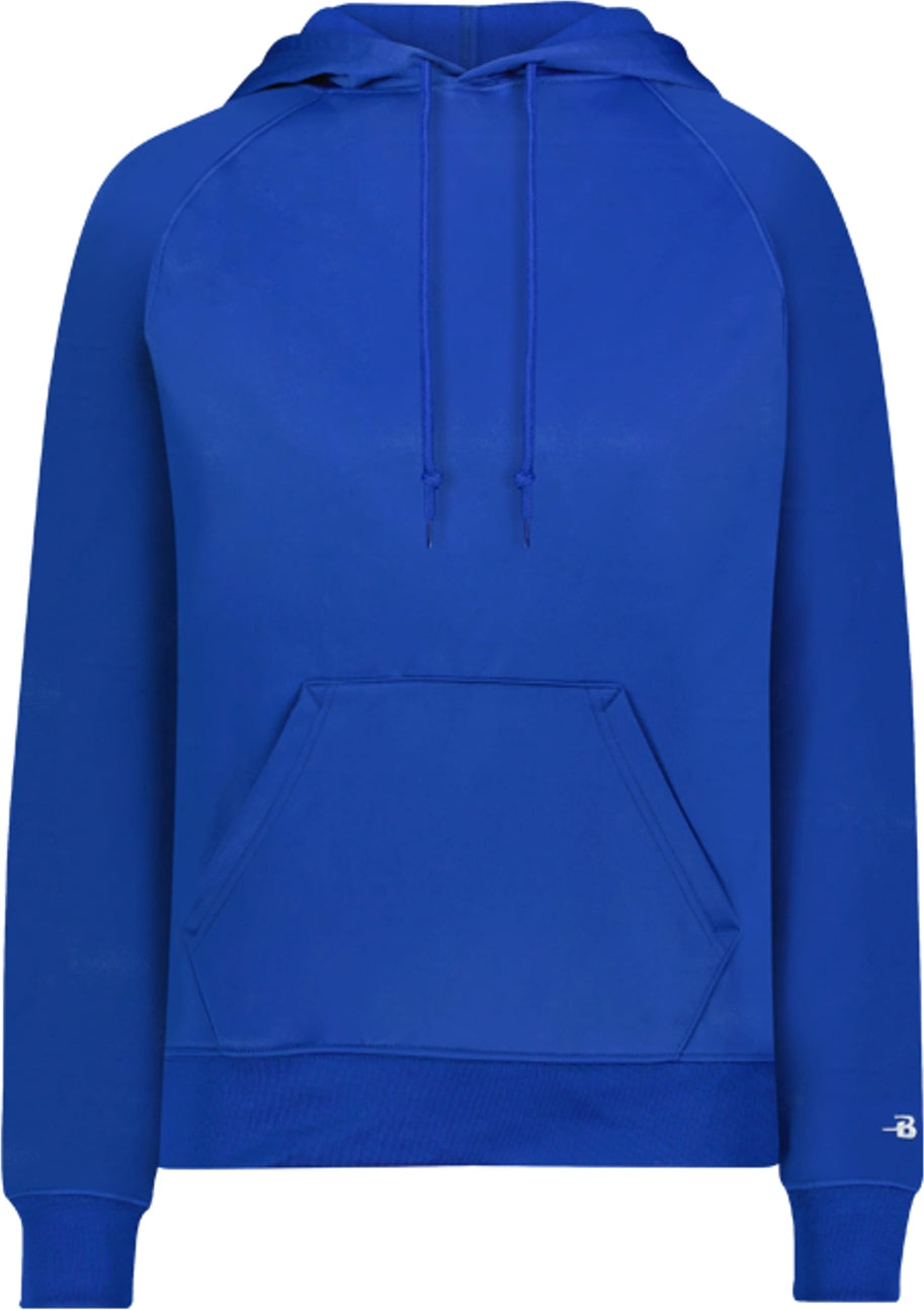 Left View of BA ROYAL LADIES PERFORMANCE FLECE HOODI