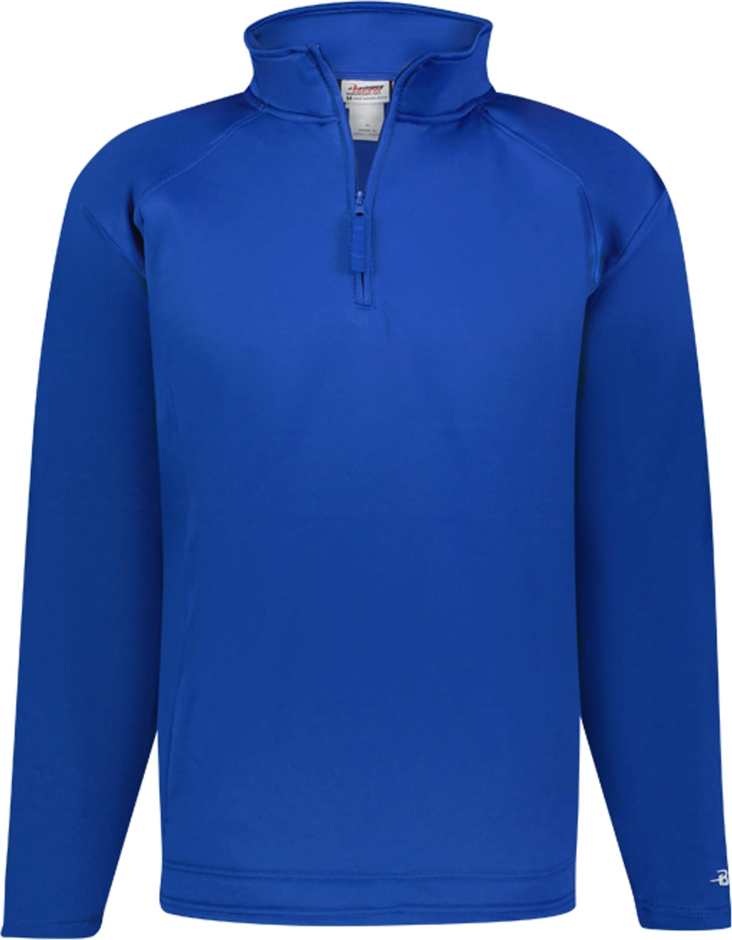 Left View of BA ROYAL PERFORMANCE FLEECE 1/4 ZIP PUL
