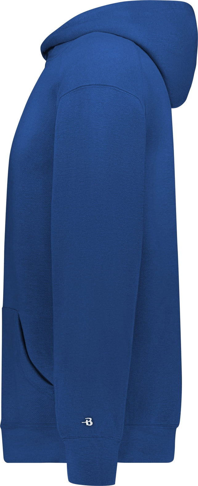 Left View of BA ROYAL YOUTH ATHLTIC FLEECE HOODIE
