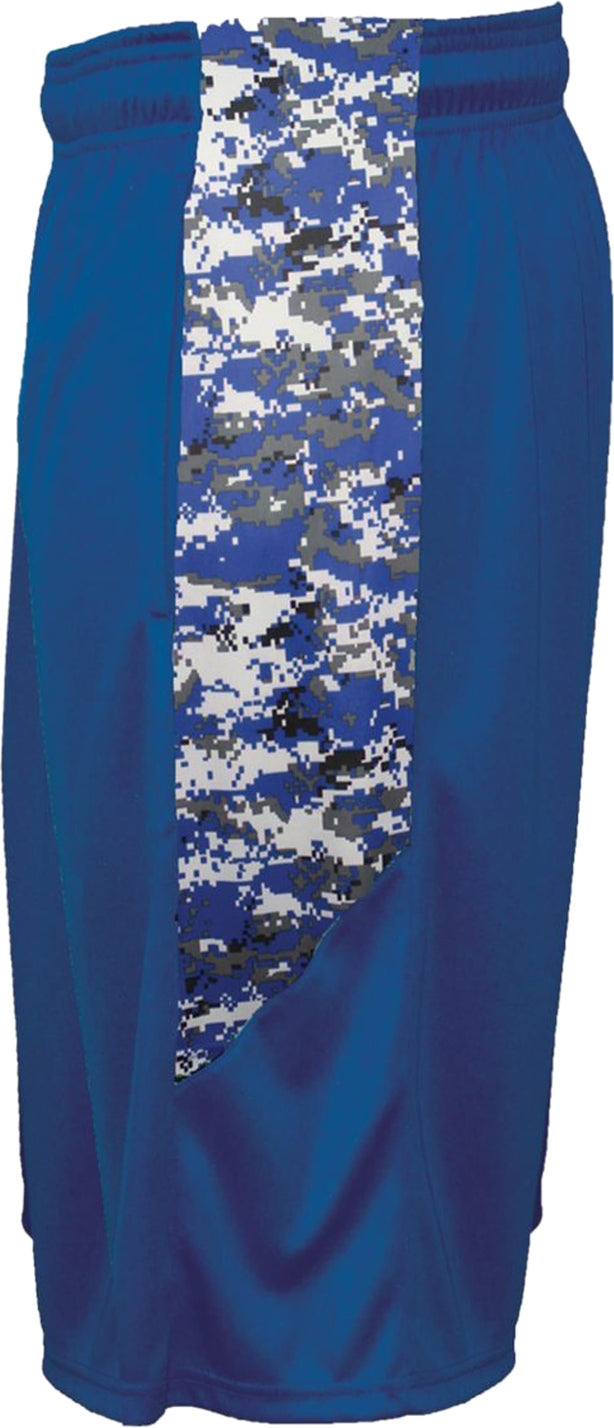 Left View of BA ROYAL/ROYAL DIGITAL DIGITAL PANEL YOUTH SHORT