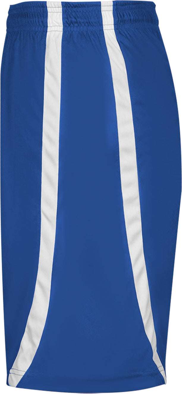 Left View of BA ROYAL/WHITE B-SLAM REV. YOUTH SHORT