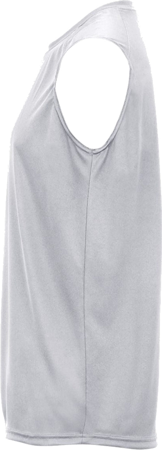 Left View of BA SILVER B-CORE SLEEVELESS TEE