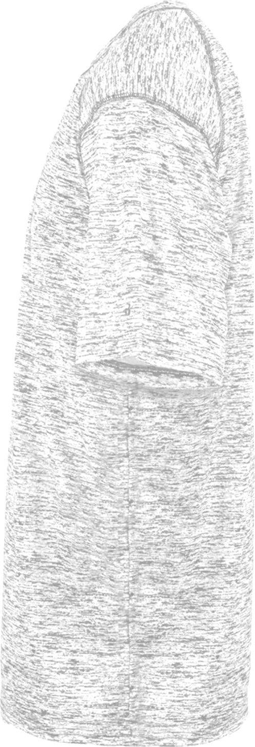 Left View of BA SILVER BLEND BLEND TEE