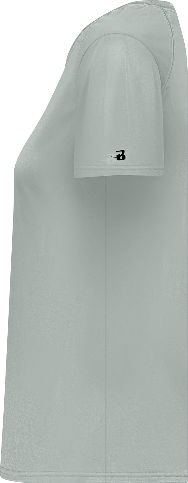 Left View of BA SILVER LADIES B-CORE TEE