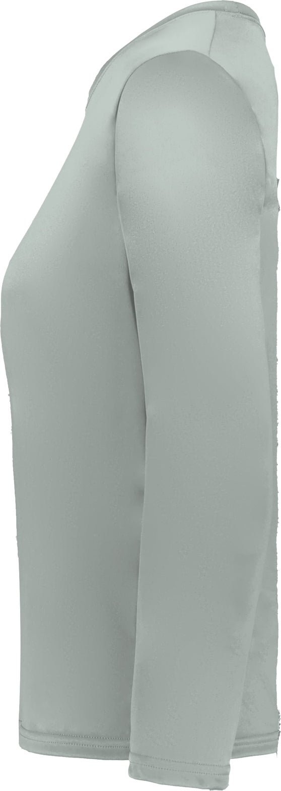 Left View of BA SILVER LADIES C2 L/S TEE