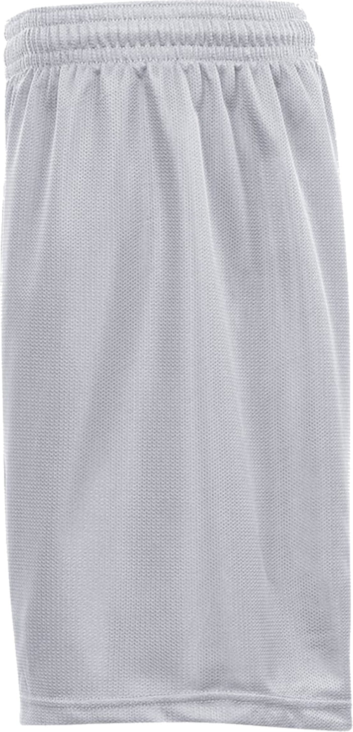 Left View of BA SILVER MINI MESH YOUTH SHORT
