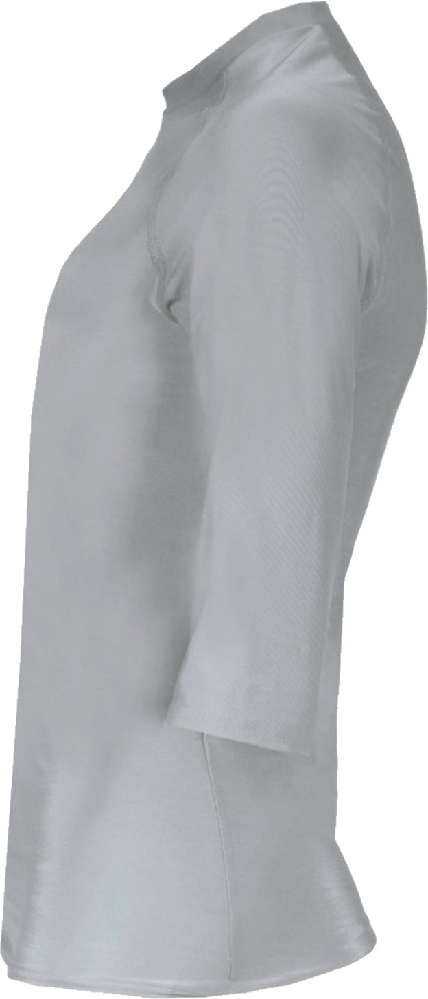 Left View of BA SILVER PRO COMPRESSION 1/2 SLEEVE CRE