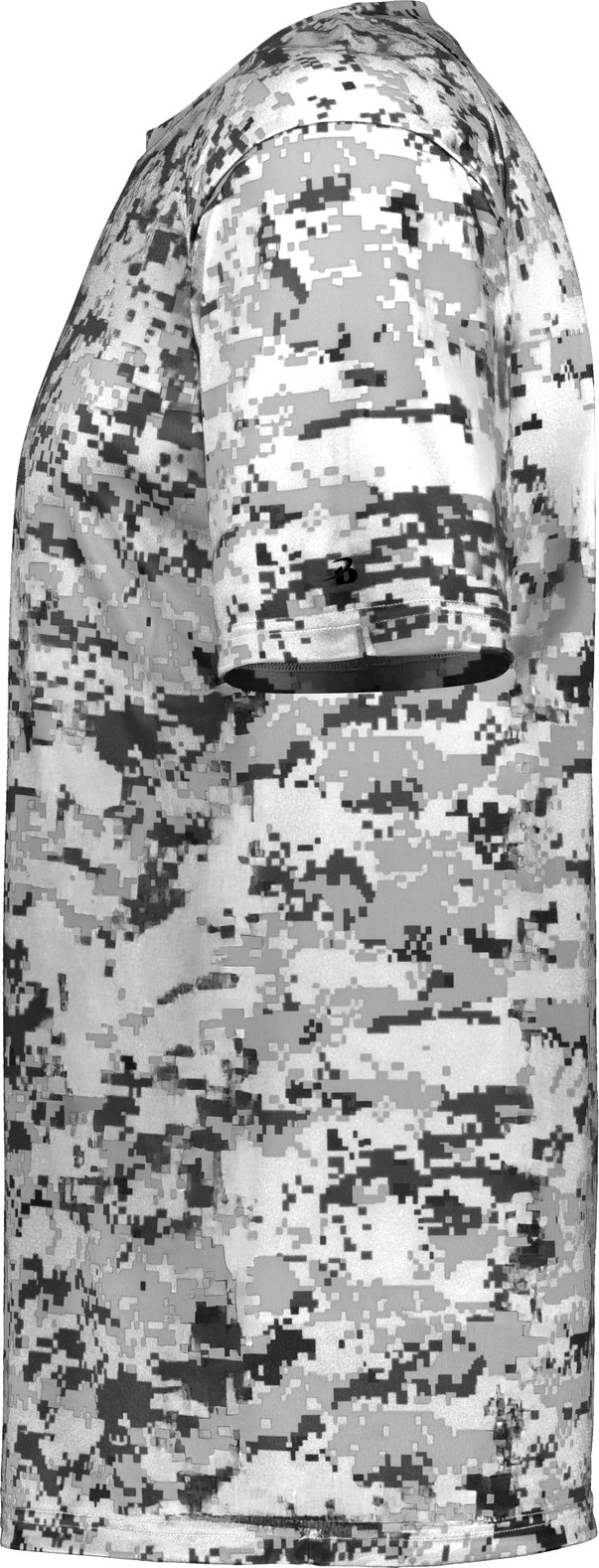 Left View of BA WHITE DIGITAL DIGITAL TEE