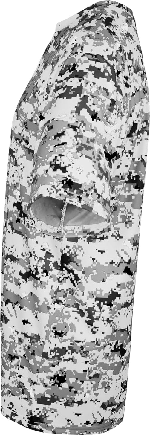 Left View of BA WHITE DIGITAL YOUTH DIGITAL TEE