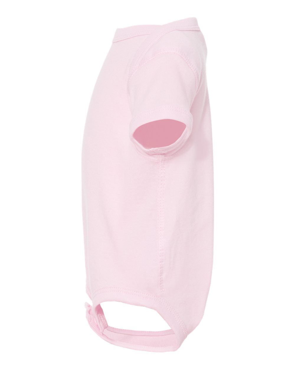 Left View of Ballerina Infant Baby Rib Bodysuit - 4400
