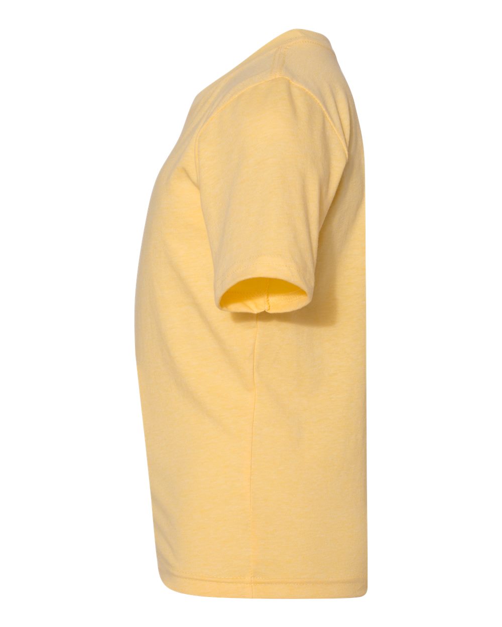 Left View of Banana Cream Youth CVC T-Shirt - 3312