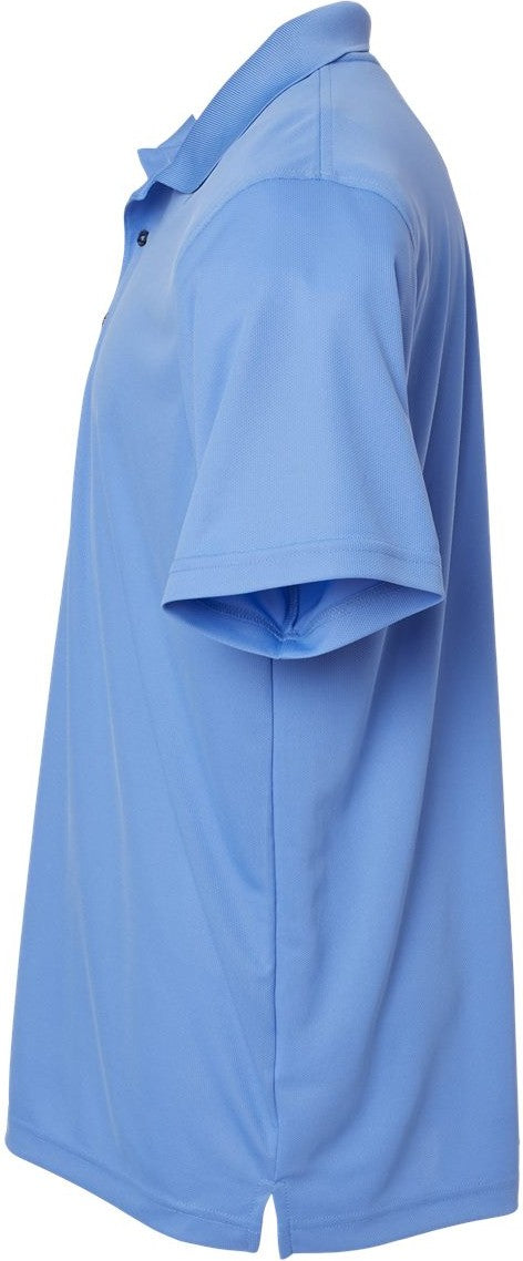 Left View of Bimini Blue Saratoga Performance Mini Mesh Polo - 100