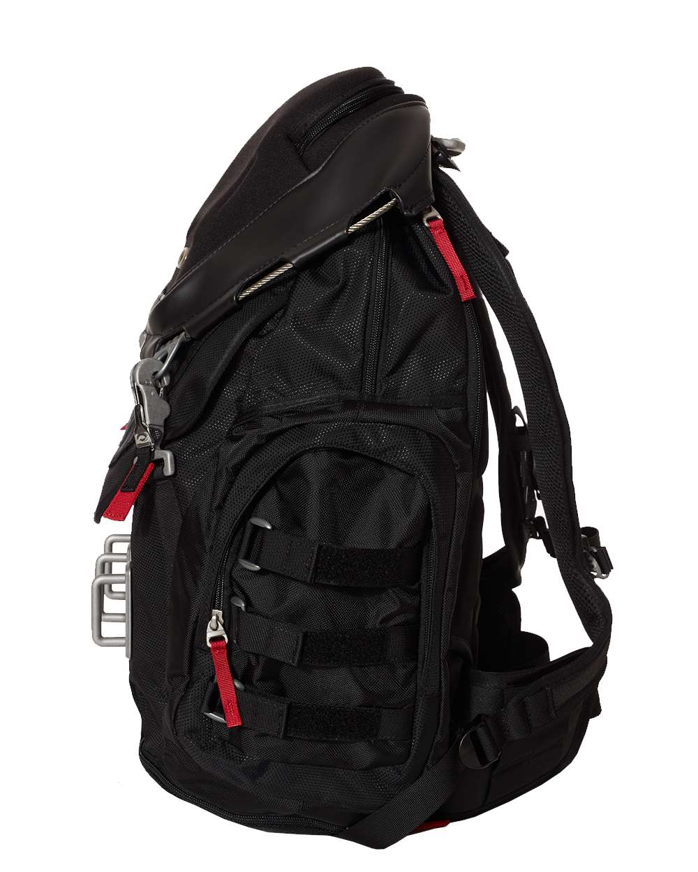 Left View of Black 34L Kitchen Sink Backpack - 92060AODM