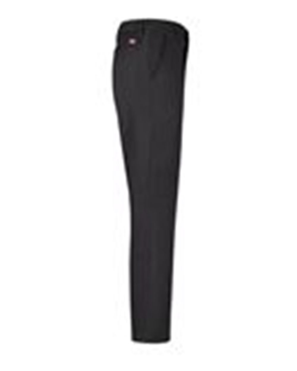 Left View of Black - 37 Unhemmed Mimix™ Utility Pants Extended Sizes - PX60EXT