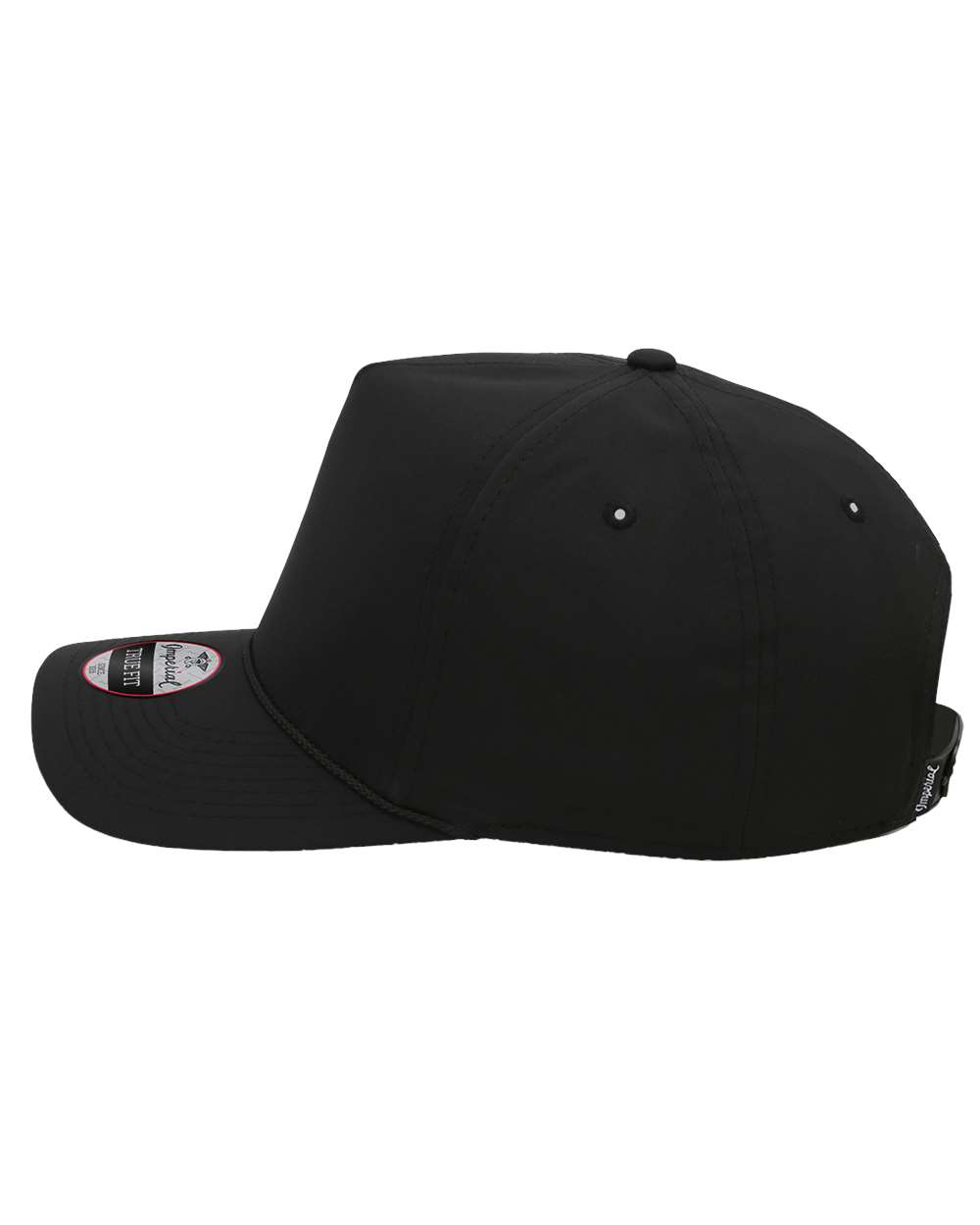 Left View of Black/ Black The Wrightson Cap - 5054