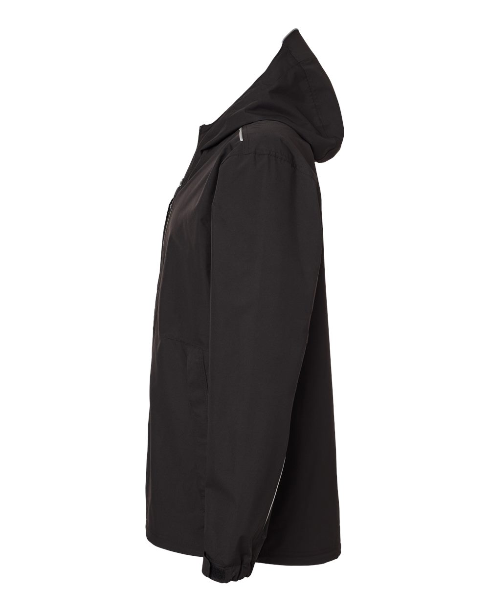Left View of Black Challenger Full-Zip Jacket - 5302