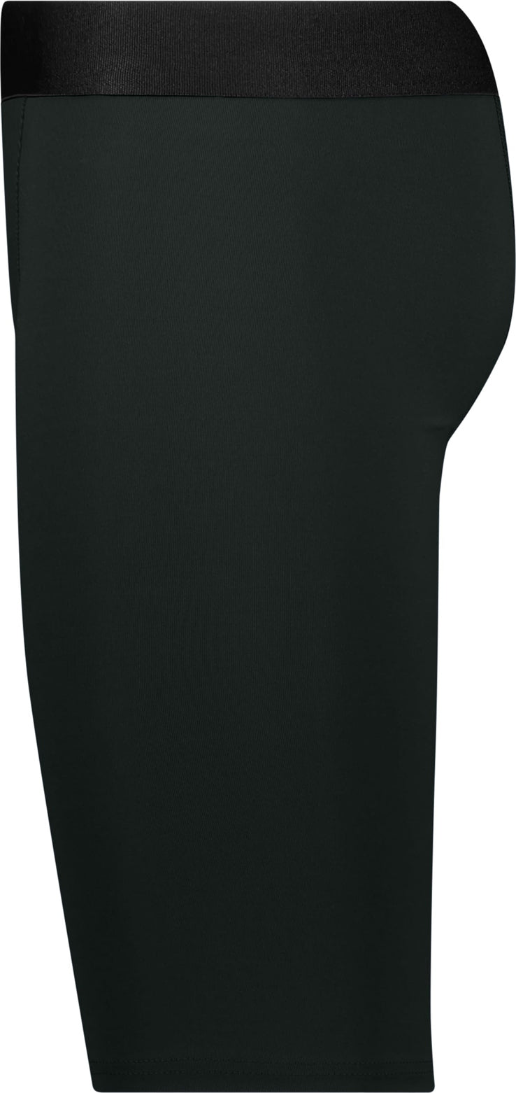 Left View of BLACK COMPRESSION SHORT