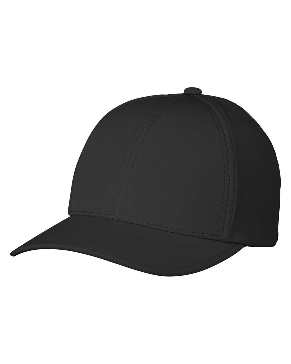 Left View of Black Delta Cap - SWD800