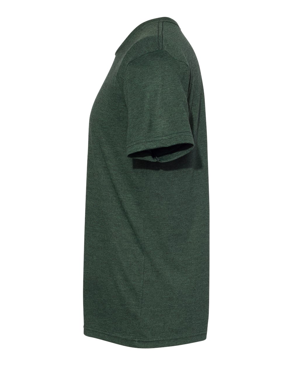 Left View of Black Forest Triblend T-Shirt - 6010