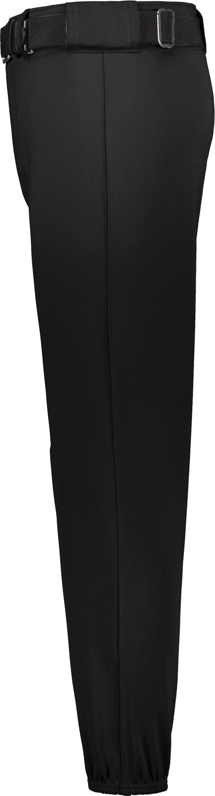 Left View of BLACK GAMER CLASSIC BASEBALL PANT