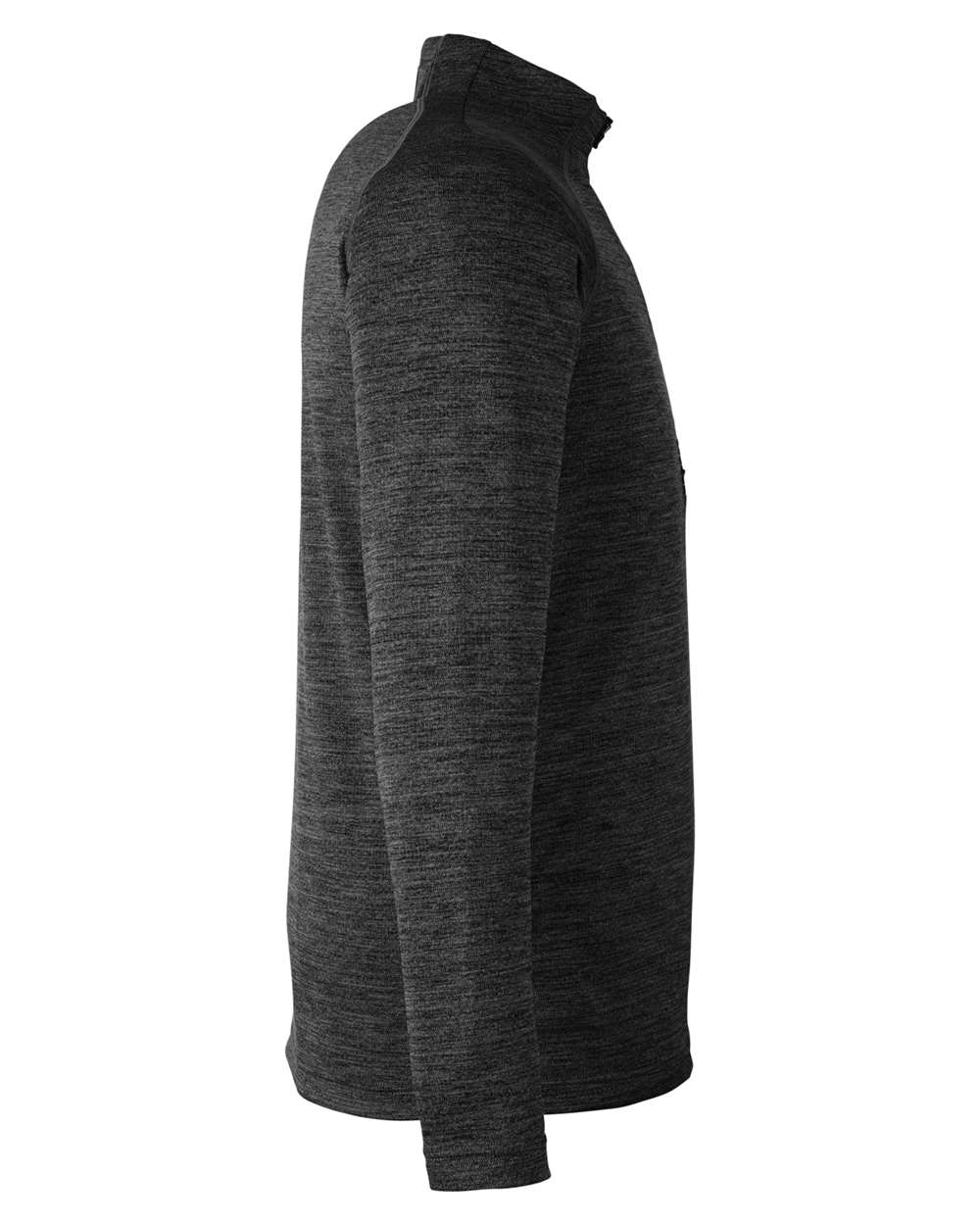 Rear View of Black Jasper Mission Half-Zip Pullover - S17997