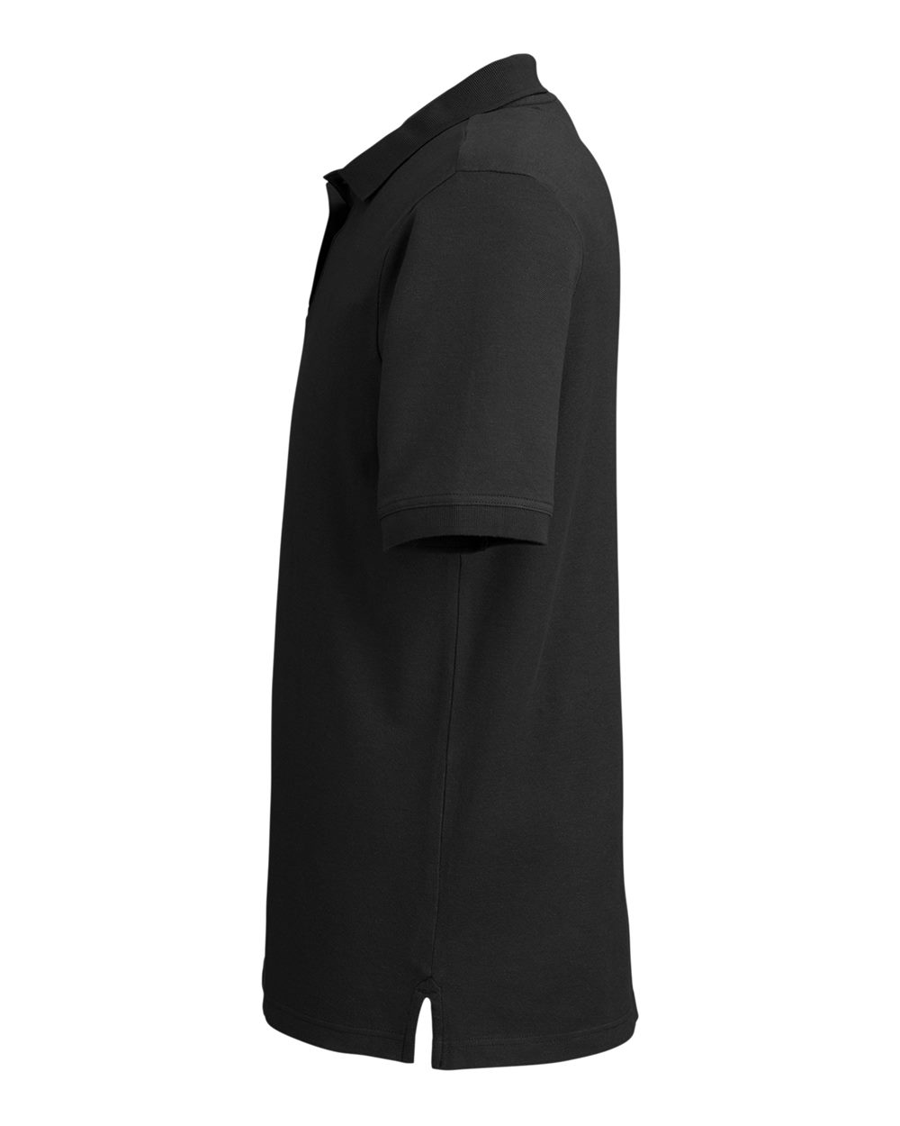 Left View of Black Men&#39;s New Classics® Performance Polo - DG100