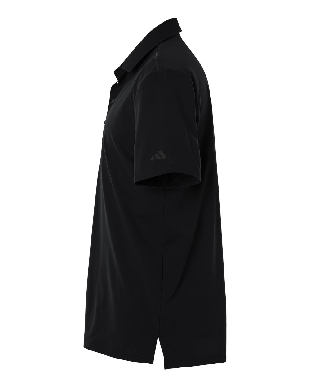Left View of Black Men's Ultimate365 Tour Twistknit Polo - A2013 plain