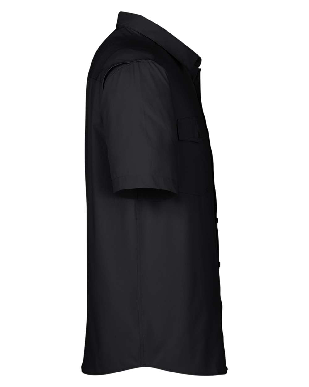 Left View of Black Men&#39;s Ultra UVP® Marina Shirt - CE510