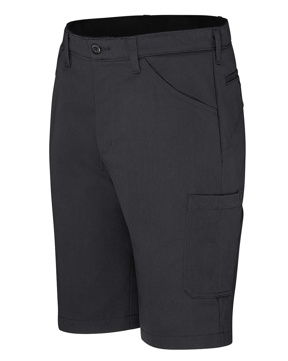 Left View of Black Mimix® Pro Shorts - Extended Sizes - PX52EXT