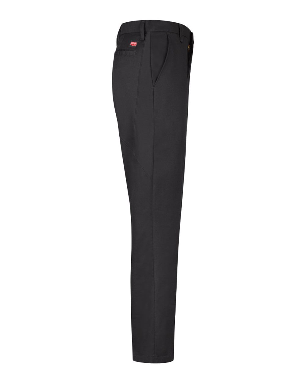 Left View of Black - Unhemmed Mimix™ Utility Pants - PX60