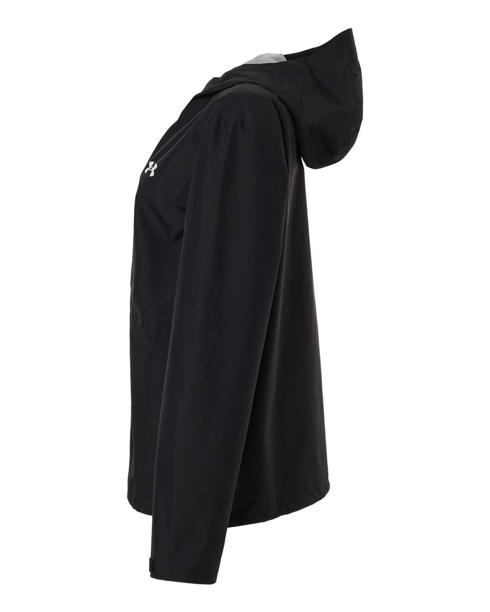Left View of Black/ White Men's Cloudstrike Jacket - 6009583