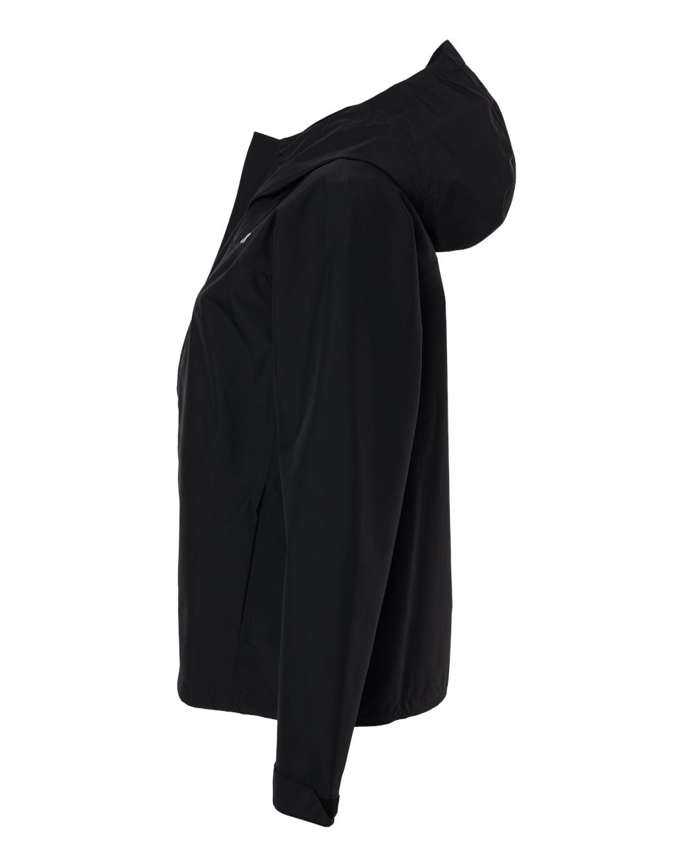 Left View of Black/ White Women's Cloudstrike Jacket - 6009571