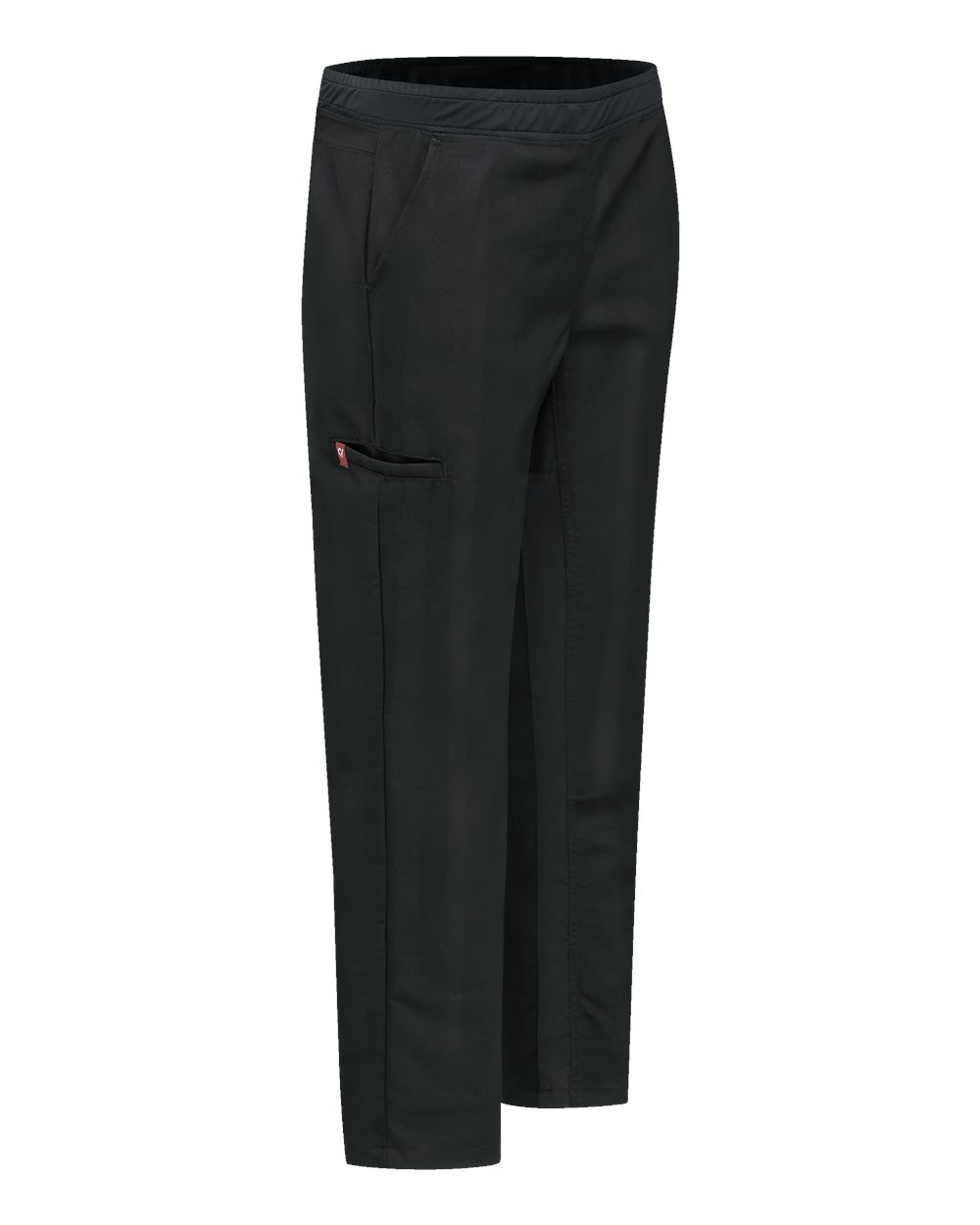 Left View of Black Women&#39;s Airflow Chef Pants - 0P1W