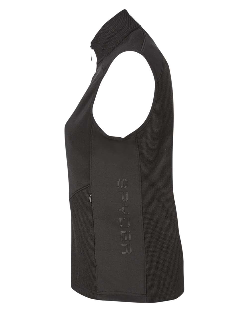 Rear View of Black Women's Constant Canyon Vest - S18000