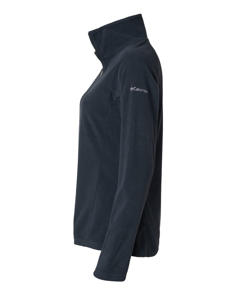 Left View of Black Women&#39;s Glacial™ IV Half-Zip Fleece Pullover - 212495