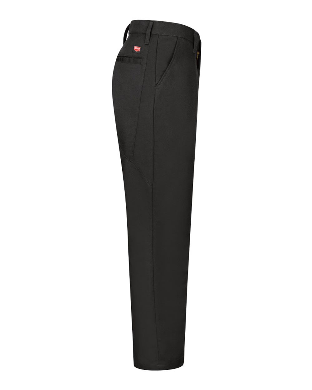 Left View of Black Women's Mimix™ Utility Pants Extended Sizes - PX61EXT