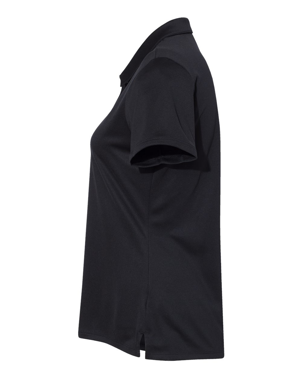 Left View of Black Women&#39;s Performance Polo - A231