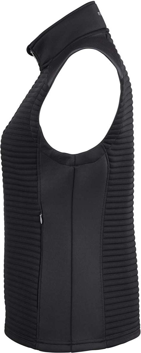 Rear View of Black Women's Venom Vest - S16523