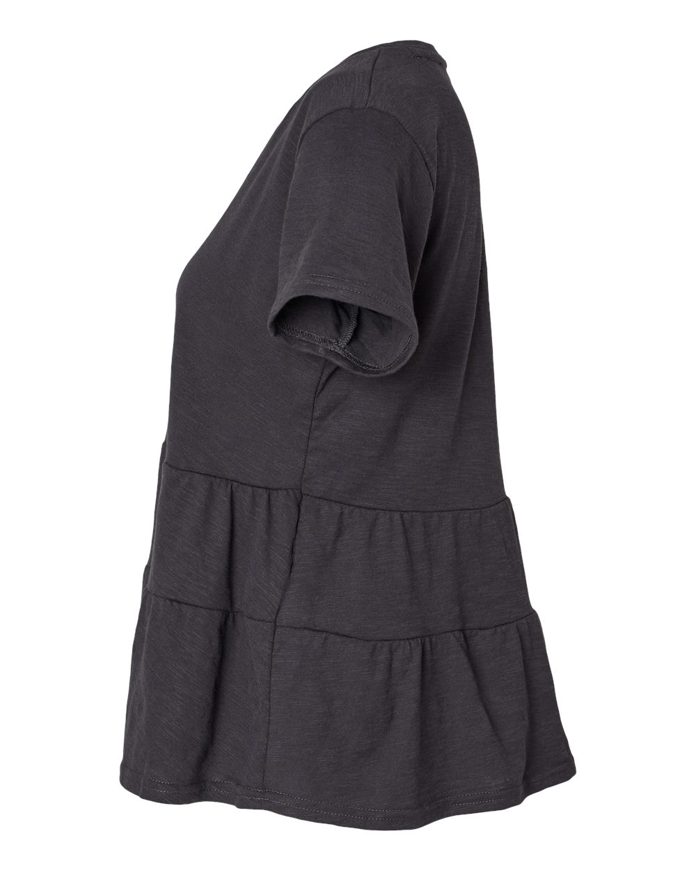 Left View of Black Women&#39;s Willow T-Shirt - BW2401