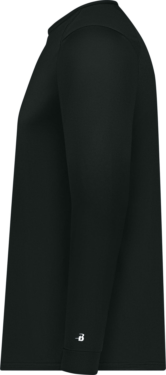 Left View of BLACK YOUTH B-CORE L/S TEE