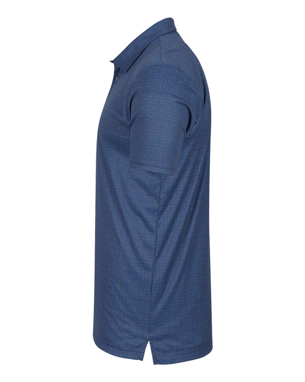 Left View of Blue Horizon Men's Tee Polo - P10628 plain