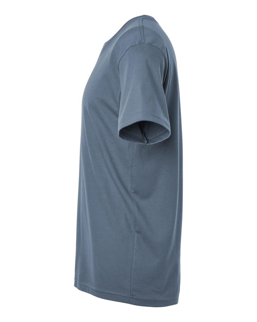 Left View of Blue Jean Cotton T-Shirt - 3600